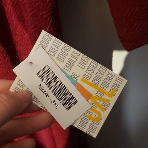 Lularoe fancy Nicole Dress - Picture 4 of 7